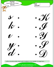 Büyük ve Küçük Sesleri Eşleştir